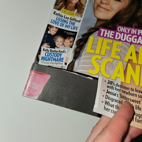 2 People Magazine Lot August November 2015 Duggar Family Jill Jessa Ben Baby - Picture 2 of 4